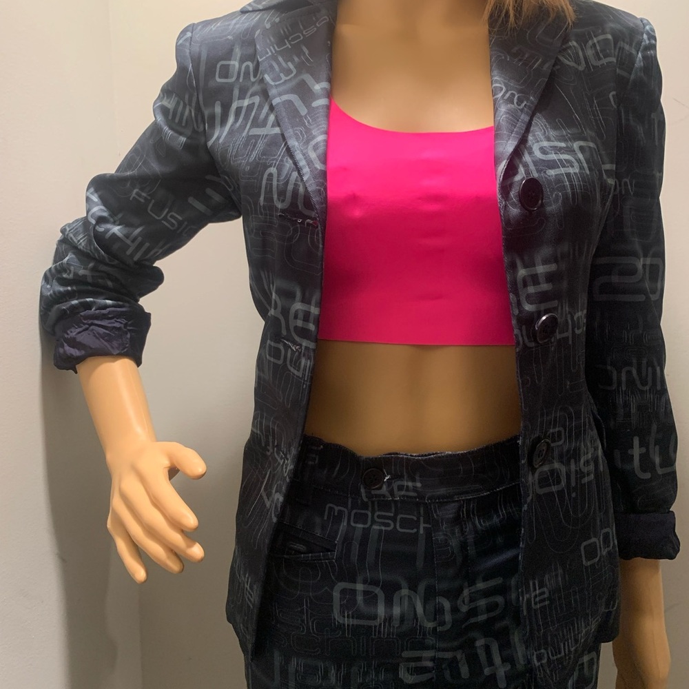 Ladies 2 piece Vintage Moschino Set